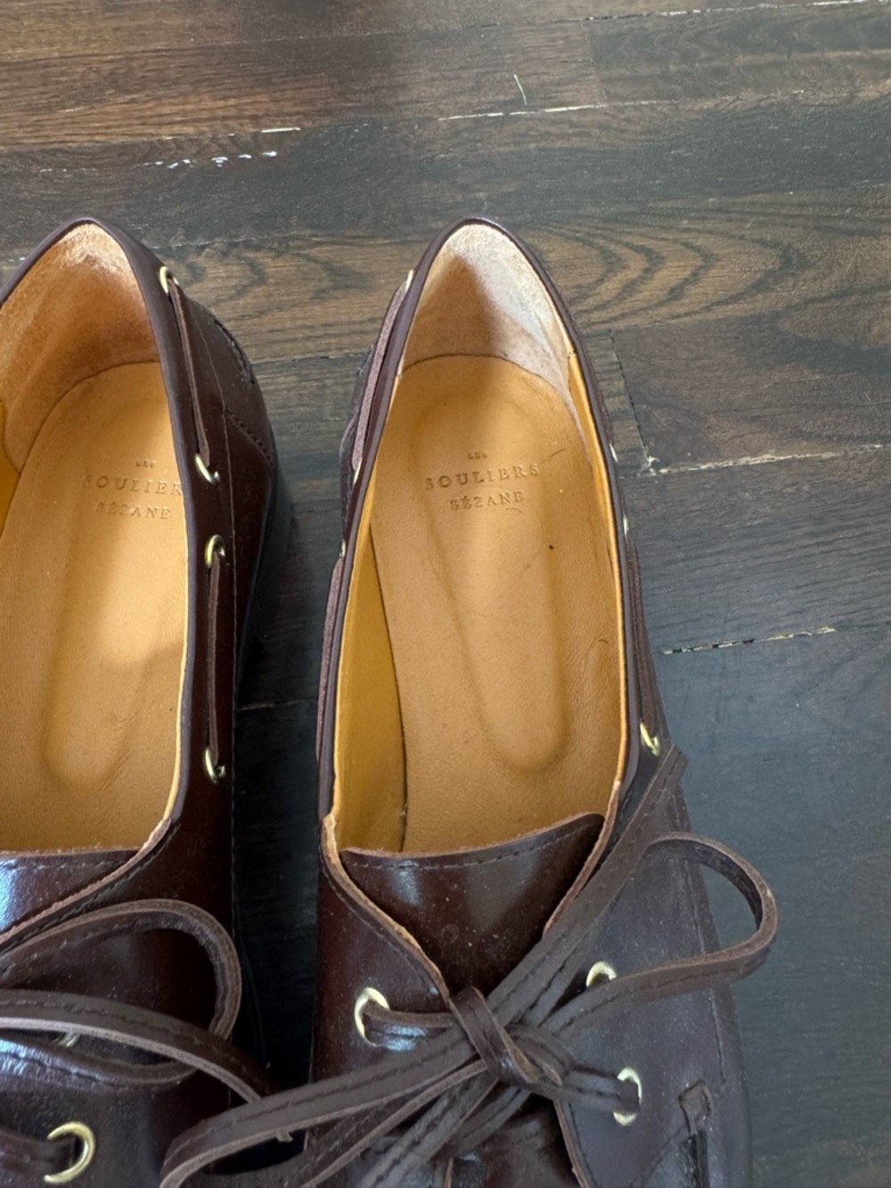 Sézane Caroline loafers in brown - Picture 6 of 7